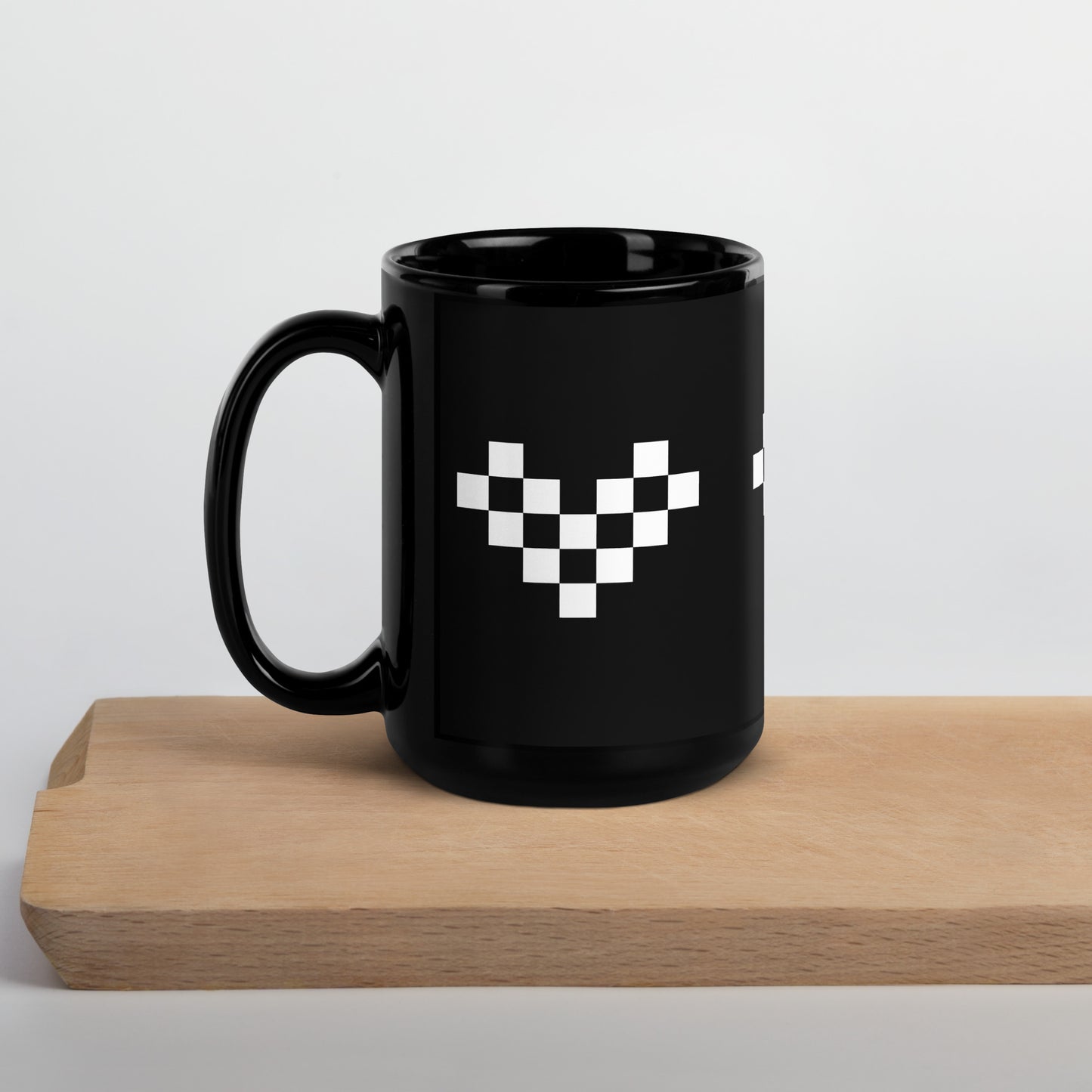 I LOVE GAMES Black Mug