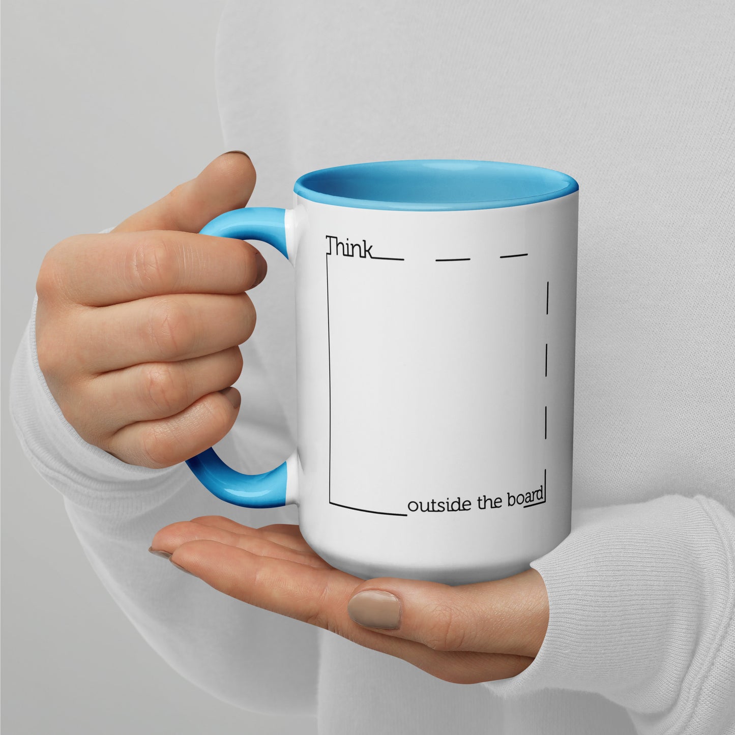 Chess Mug | Think Outside the Board | Chess Pawn