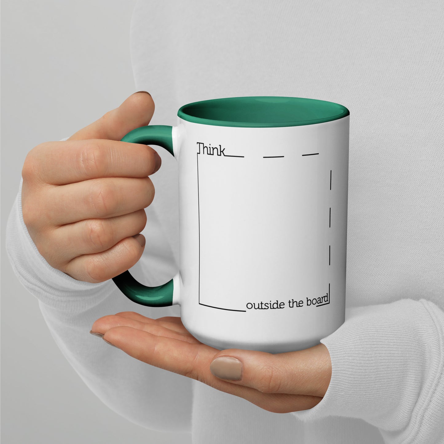 Chess Mug | Think Outside the Board | Chess Pawn